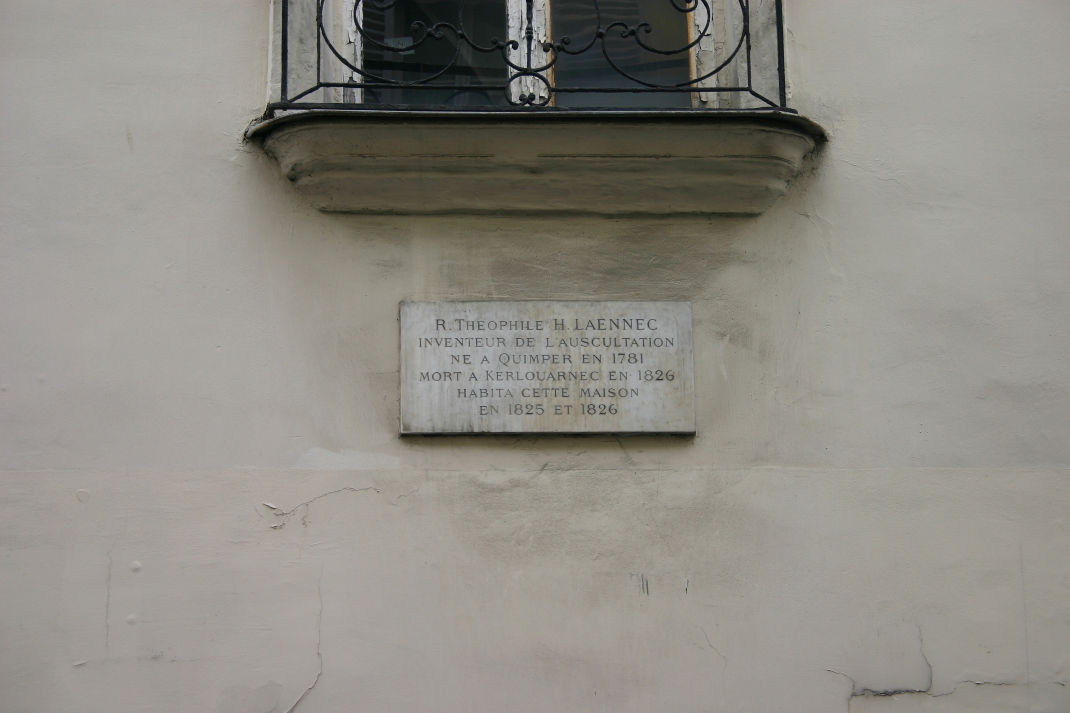 René Laennec's home, Paris (2).JPG